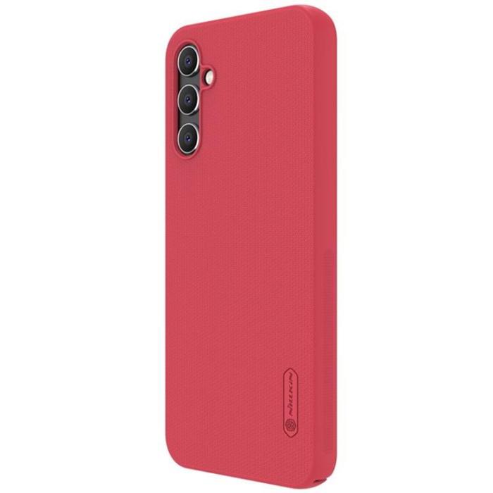Nillkin - Nillkin Galaxy A14 5G/4G Mobilskal Super Frosted Shield - Röd