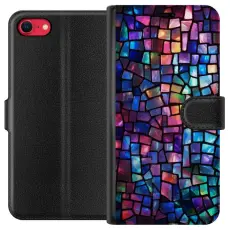 Gustaf - Pl&aring;nboksfodral till Apple iPhone 8 med Disco