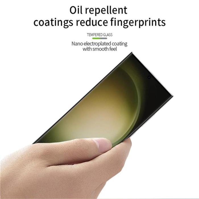OEM - [2-PACK] Galaxy S24 Härdat Glas Skärmskydd - Svart