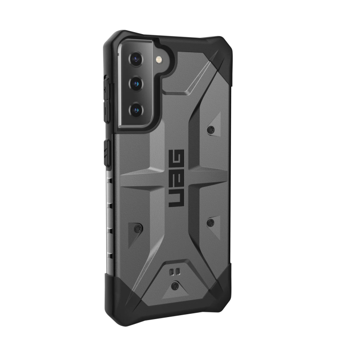 UTGATT1 - UAG Samsung Galaxy S21 Pathfinder-Fodral Silver