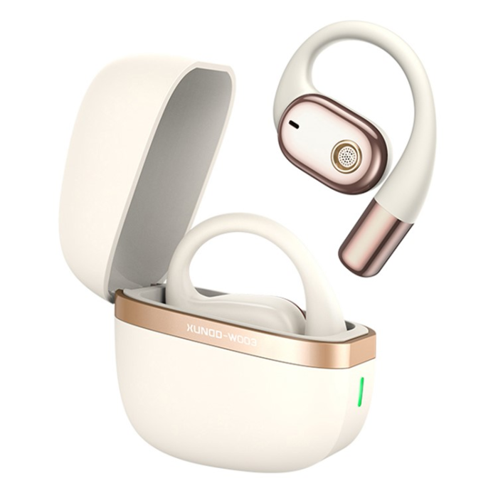XUNDD - XUNDD On-Ear Hörlurar Bluetooth Vattentätt W003 - Vit
