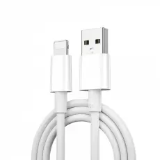 WIWU - WiWU USB-A Till USB-C Kabel 5A Classic Series - Vit