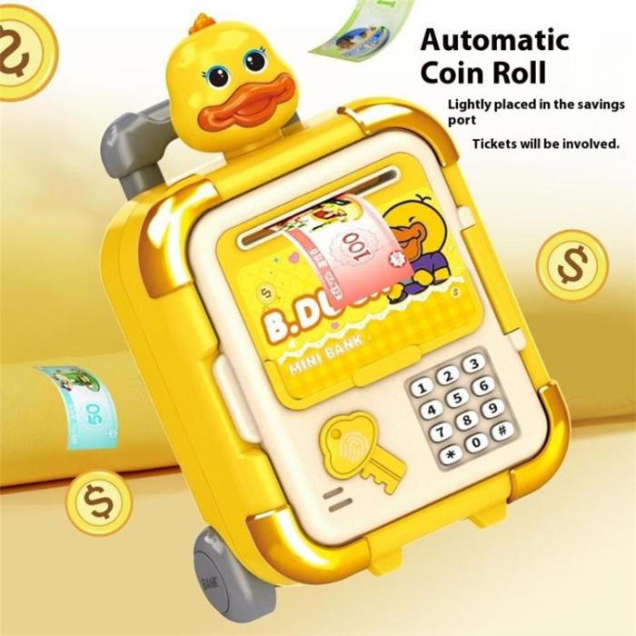 OEM - Spargris för Barn (3-8 år) med Fingeravtrycksigenkänning Sparleksak