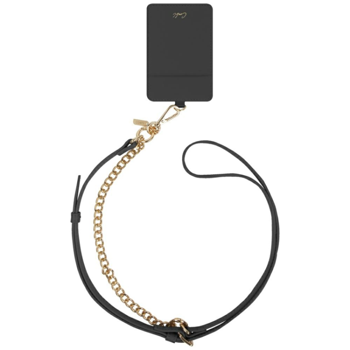 UNIQ - Uniq Universal Mobilrem 3in1 med Korthållare - Ebony