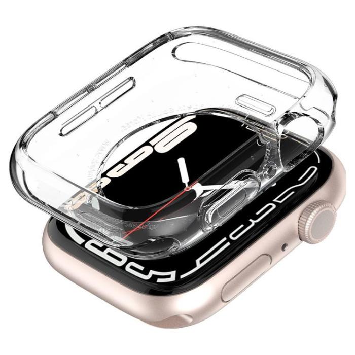 Spigen - Spigen Liquid Crystal Apple Watch 4/5/6/7/8/Se 40/41 mm - Crystal Clear