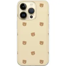 Gustaf - Mobilskal till Apple iPhone 15 Pro med Bj&ouml;rnm&ouml;nster