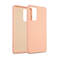 Beline - Beline iPhone 12/12 Pro Mobilskal Silikon - Roséguld