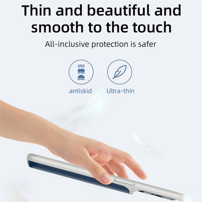 A-One Brand - iPhone 15 Plus Batteriskal 6800mAh - Vit