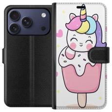 Gustaf - Pl&aring;nboksfodral till Apple iPhone 17 Pro med Glad enh&ouml;rning