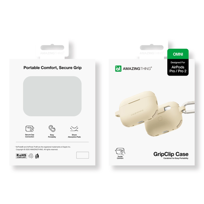 AmazingThing - AmazingThing Airpods Pro 2 Skal Omni - Desert