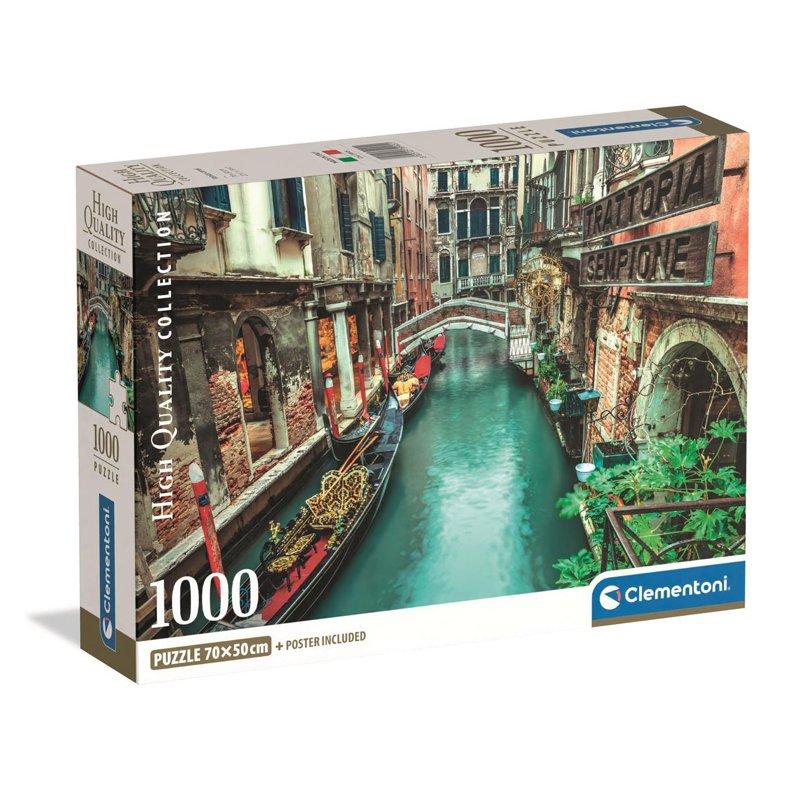 CLEMENTONI Pussel 1000 Pcs CB High Quality Collection Venice Canal
