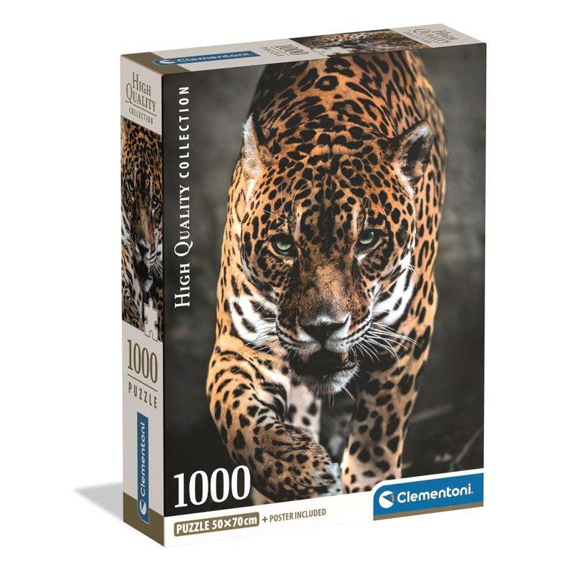 CLEMENTONI Pussel 1000 Pcs CB High Quality Collection Walk Of The Jaguar