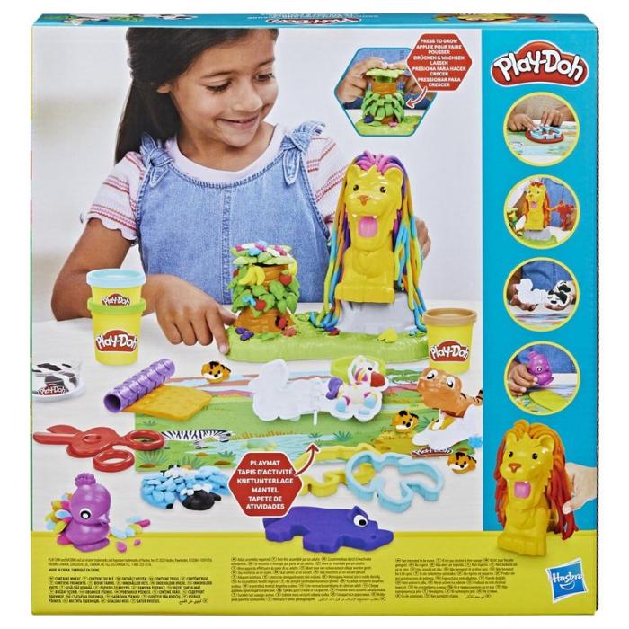 PLAY-DOH - PLAY-DOH Grown Mane Lion And Friends Playset