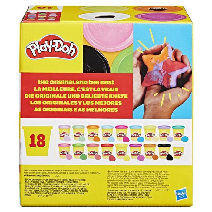 PLAY-DOH - PLAY-DOH Imagine Anything 18 Pack