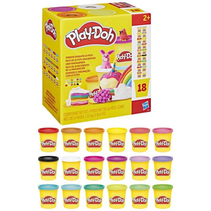PLAY-DOH - PLAY-DOH Imagine Anything 18 Pack