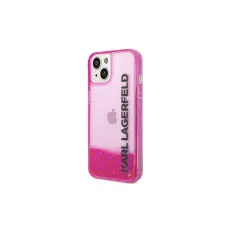 KARL LAGERFELD - Karl Lagerfeld Rosa Glitter Fodral f&ouml;r iPhone 14 Plus