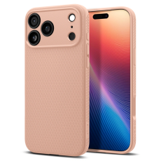 Spigen - Spigen iPhone 17 Pro Max Mobilskal Liquid Air - Rosa Titanium
