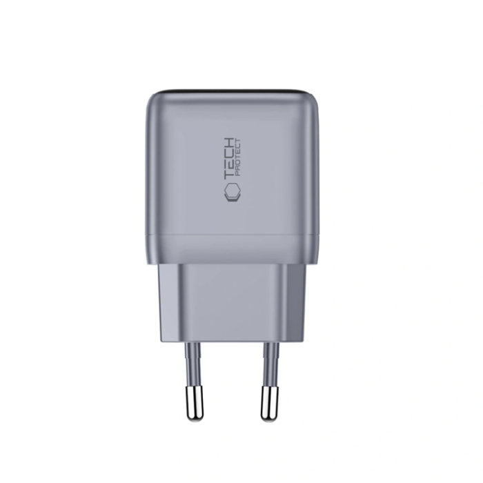 Tech-Protect - Tech-Protect PowerVision 45W GaN Nätladdare - Mörkgrå
