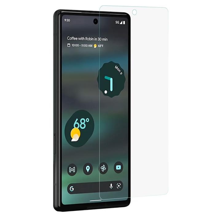 A-One Brand - [1-PACK] Google Pixel 6a Härdat Glas Skärmskydd 2.5D Arc Edge 9H