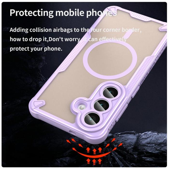 OEM - Mobilskal för Samsung Galaxy S26 Magnetiskt TPU + PC - Lila