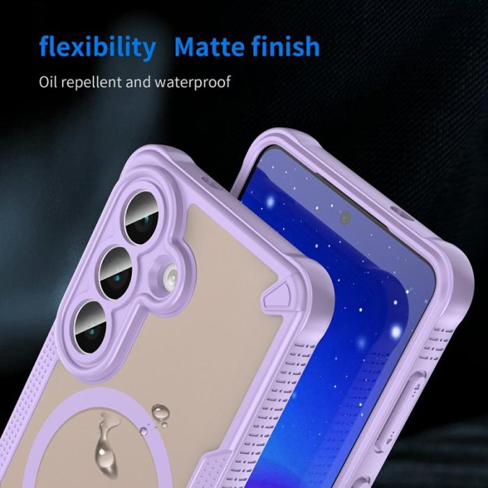 OEM - Mobilskal för Samsung Galaxy S26 Magnetiskt TPU + PC - Lila
