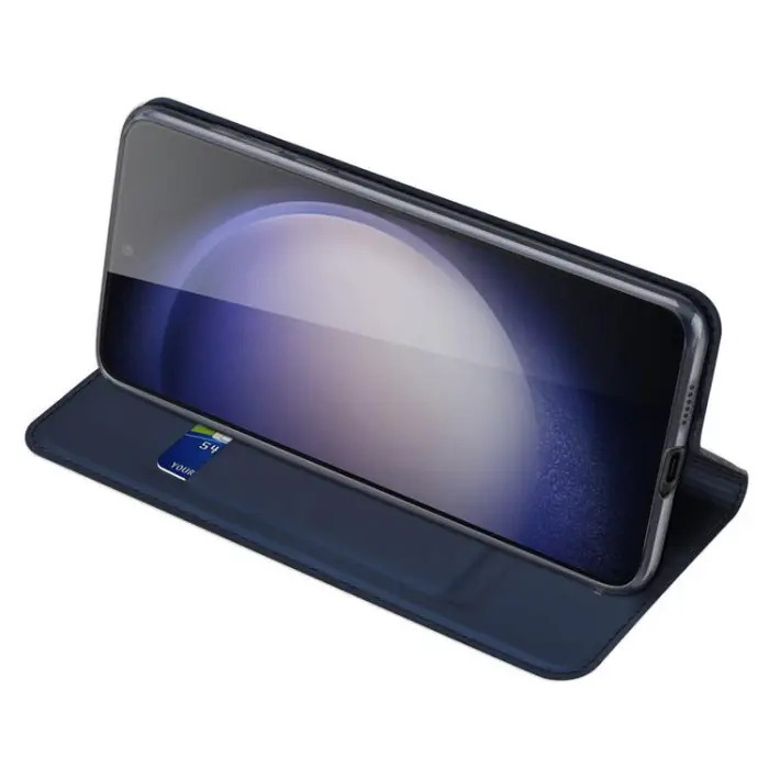 Dux Ducis - Dux Ducis Galaxy S24 Plus Plånboksfodral Skin Pro med Flap - Blå