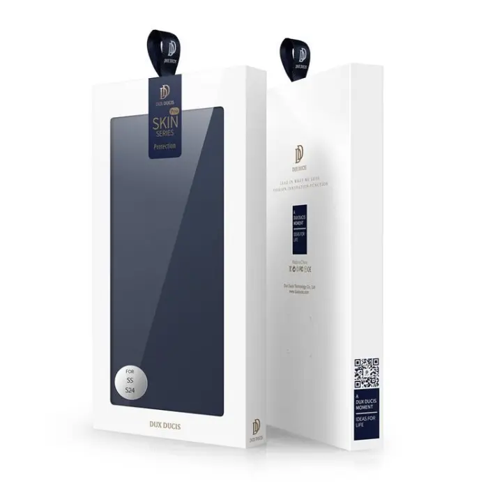 Dux Ducis - Dux Ducis Galaxy S24 Plus Plånboksfodral Skin Pro med Flap - Blå