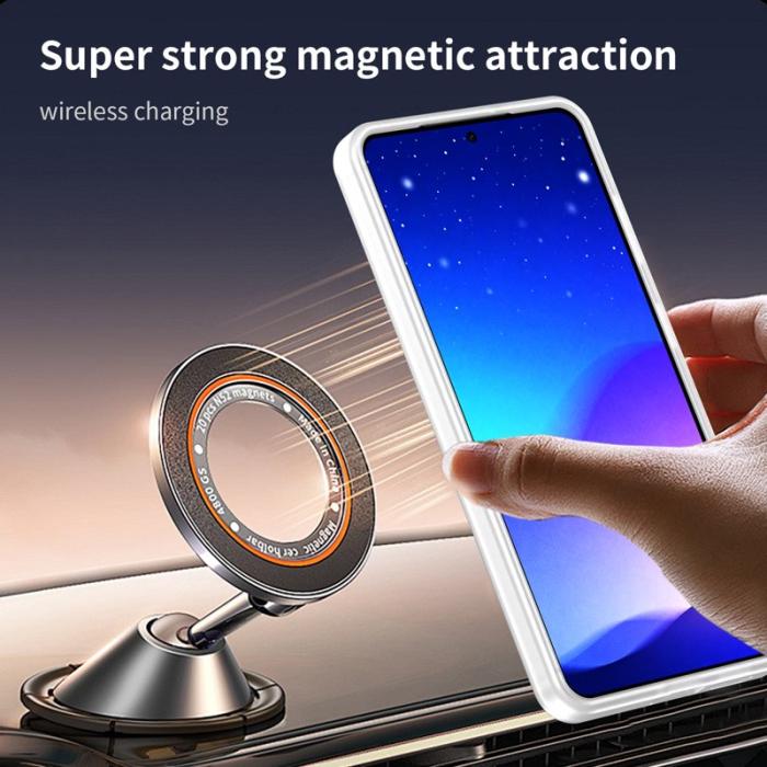 OEM - Mobilskal för Samsung Galaxy S26 Magnetiskt TPU + PC - Matt Vit