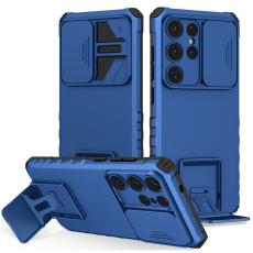 OEM - Mobilskal f&ouml;r Samsung Galaxy S26 Ultra Kamera Skydd PC + TPU - Bl&aring;