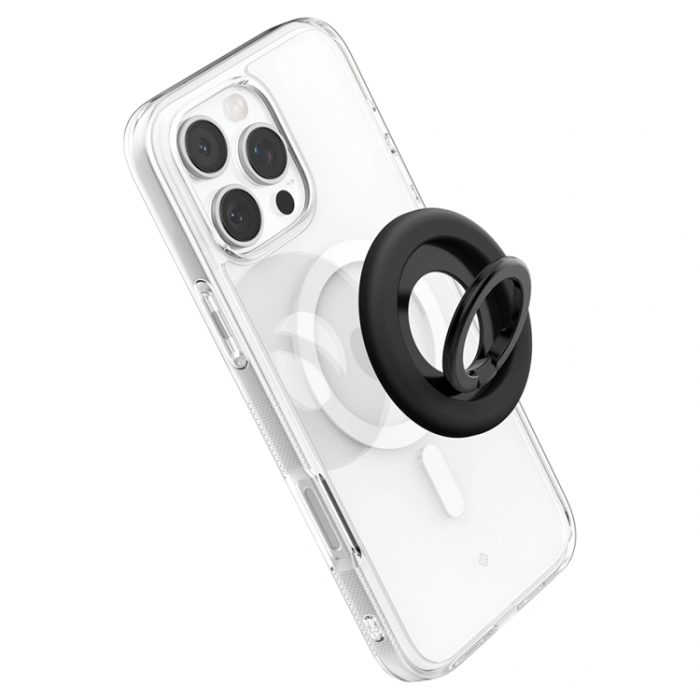 Spigen - Spigen Mobil Ringhållare Magsafe Magnetic Nano Pop - Svart