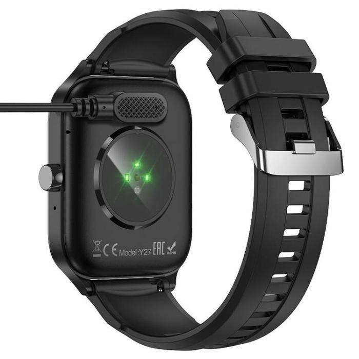 Hoco - Hoco Laddkabel för Smartwatch 0.6 m Y26/Y27 - Svart