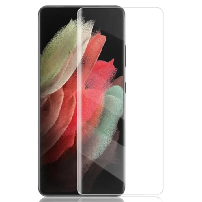 Mocolo - Mocolo UV 3D Curved Härdat Glas Skärmskydd Galaxy S22 Plus 5G