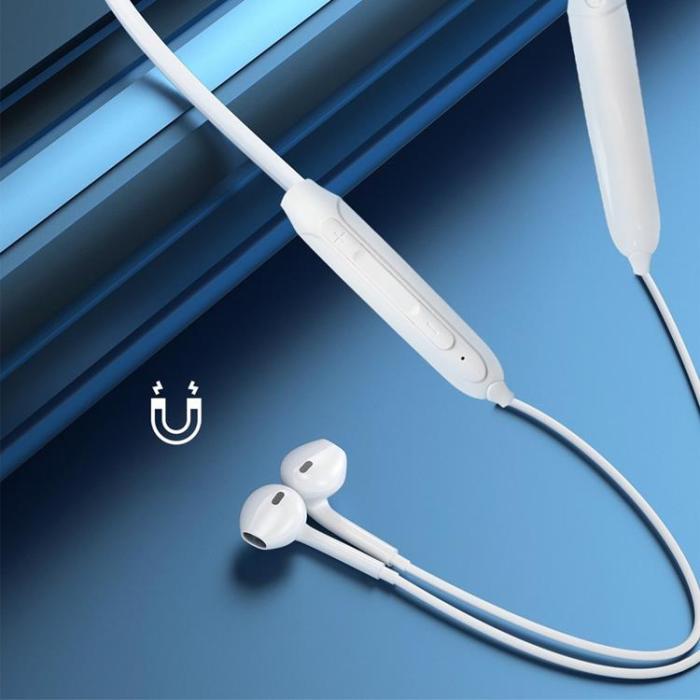 Dudao - Dudao Magnetic Bluetooth Trådlös Hörlurar - Vit