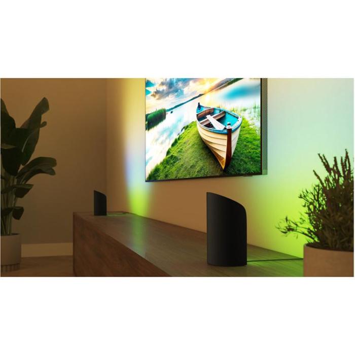 Philips - Philips Hue Play Wall washer White and Color Ambiance - Svart
