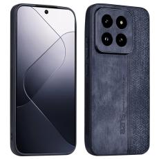 AZNS - AZNS Xiaomi 14 Pro Fodral KonstL&auml;der - Icke-glidande - Svart