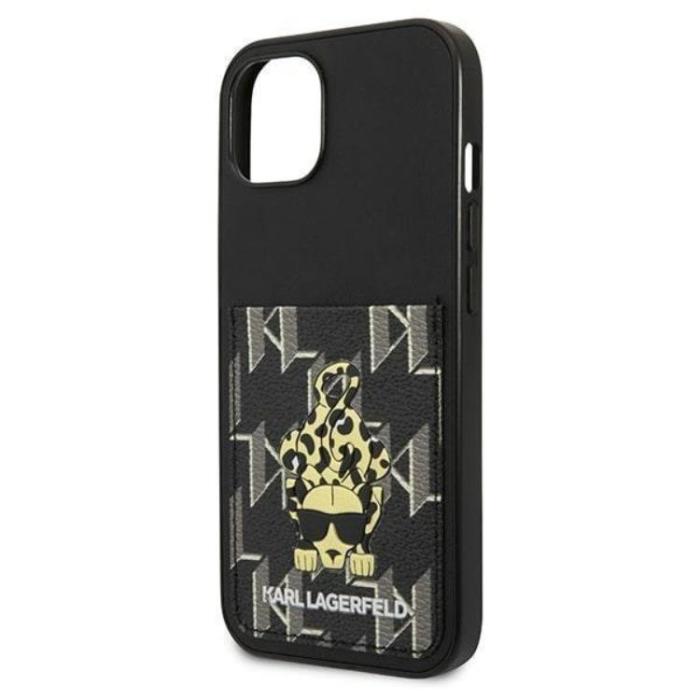 KARL LAGERFELD - Karl Lagerfeld iPhone 13 Mobilskal Korthållare Karlimals