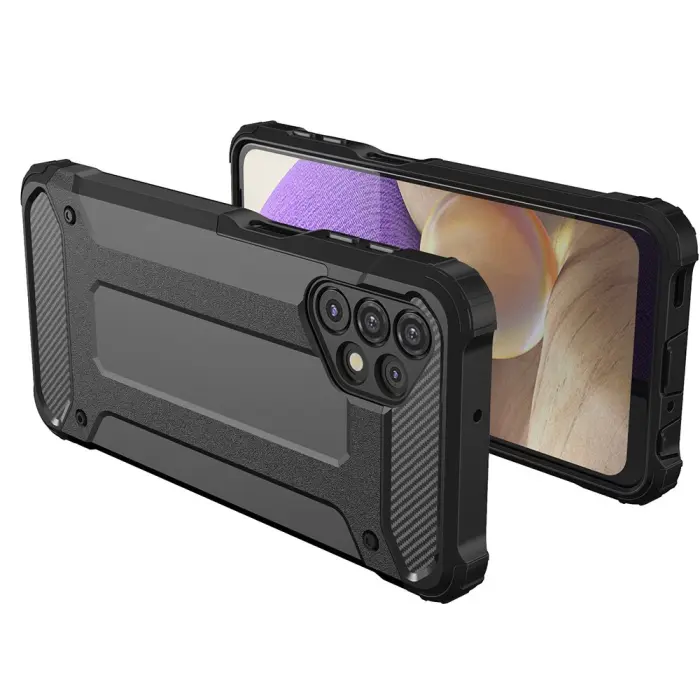 OEM - Hybrid Armor skal till Samsung Galaxy A32 5G - Guld