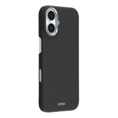 X-Level - X-LEVEL Mobilskal till iPhone 17 Kolfiber Textur H&aring;rd PC Svart