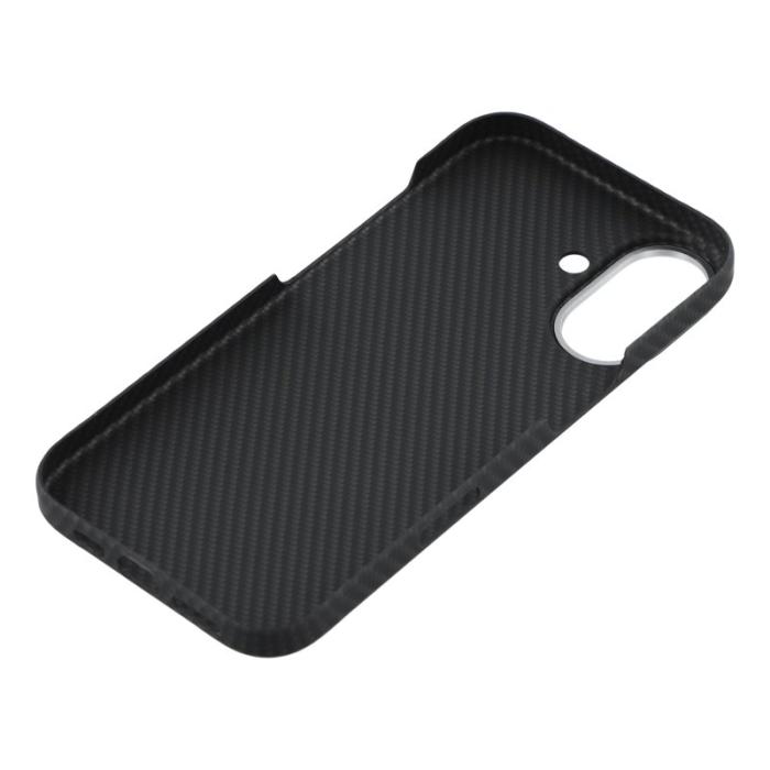 X-Level - X-LEVEL Mobilskal till iPhone 17 Kolfiber Textur Hård PC Svart