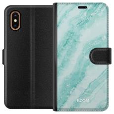 iSecrets - Pl&aring;nboksfodral till Apple iPhone XS Max med Mint Marble