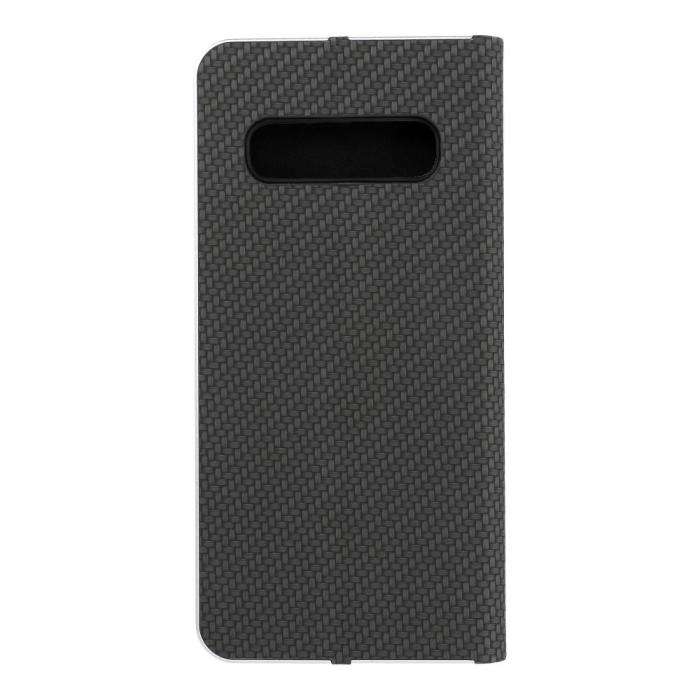 Forcell - Forcell Galaxy S10 Plus Fodral Luna Carbon - Svart