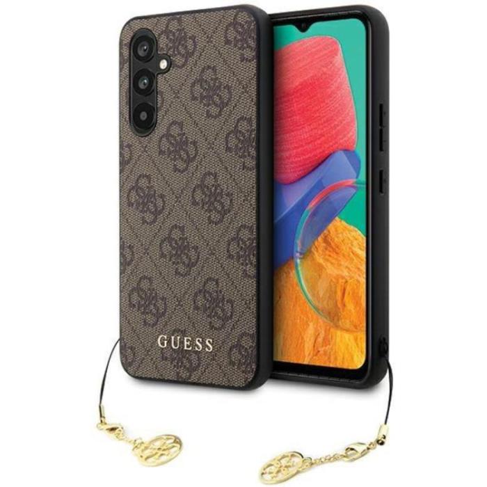 Guess - Guess Galaxy S23 FE Mobilskal Charms Collection - Brun