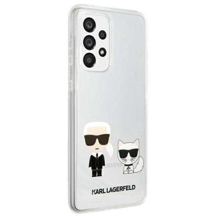 KARL LAGERFELD - Karl Lagerfeld Galaxy A33 5G Skal Karl & Choupette - Transparent