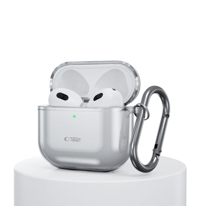 Tech-Protect - Tech-Protect Apple Airpods 4 Skal Flexair - Ash Grå