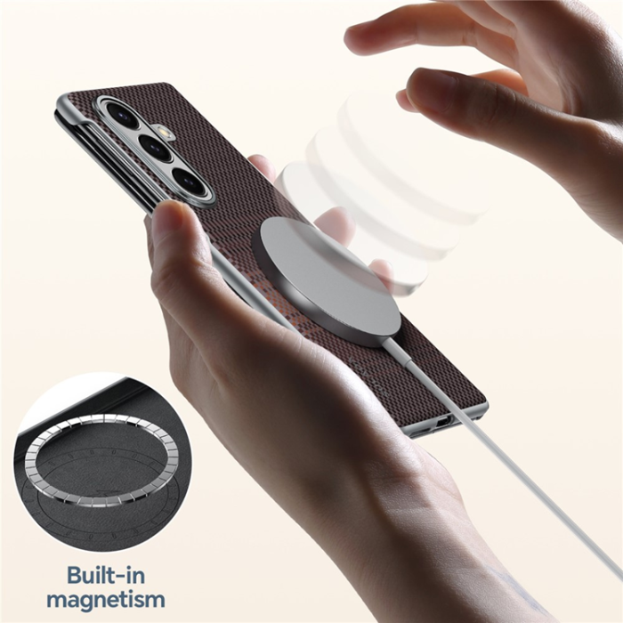 SULADA - SULADA Galaxy Z Fold 7 Mobilskal MagSafe - Moonrise Blå