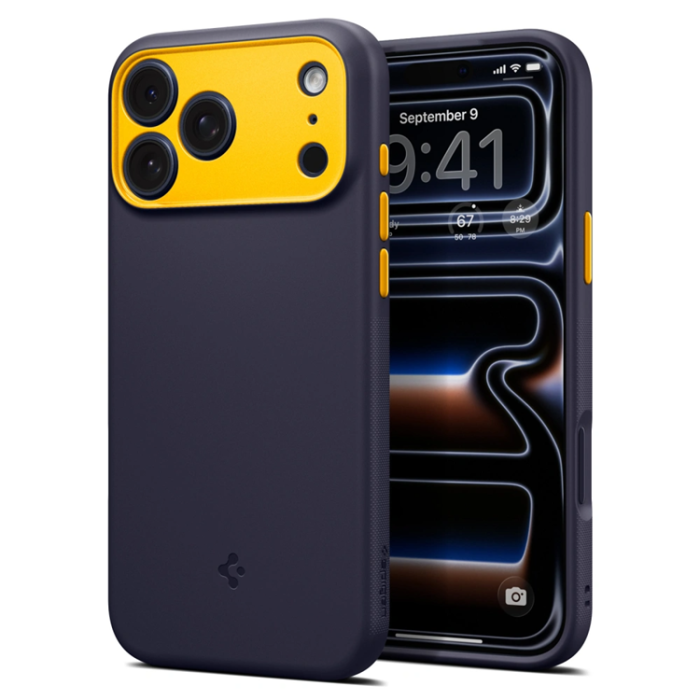 Spigen - Spigen Mobilskal För iPhone 17 Pro Max/18 Pro Max Magsafe Nano Pop - Marinblå