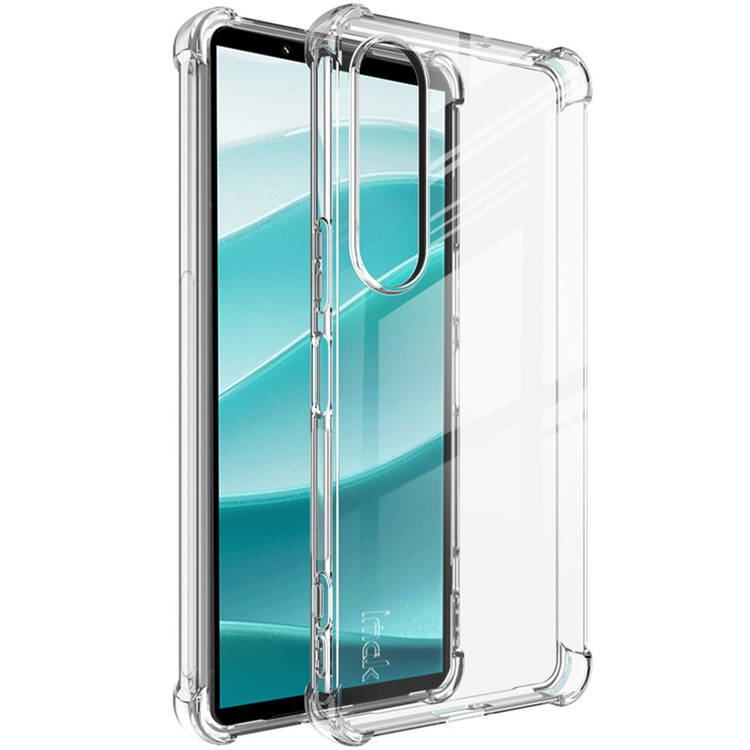 IMAK Sony Xperia 1 VII Mobilskal Airbag Shockproof TPU - Clear | 2353 | AlltMobil