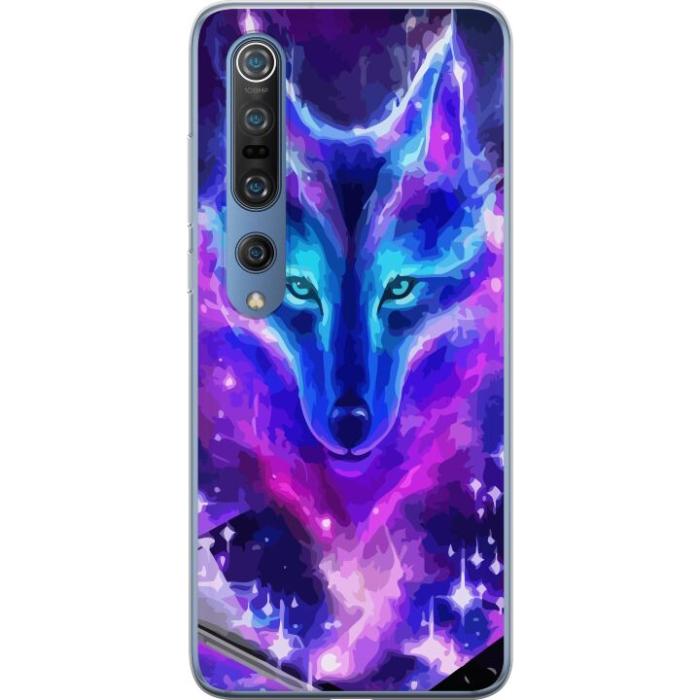 iSecrets - Mobilskal till Xiaomi Mi 10 Pro 5G med Neon Varg
