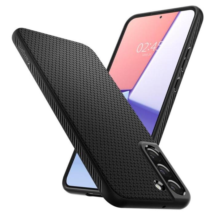 Spigen - Spigen Liquid Air Skal Galaxy S22 - Matte Svart