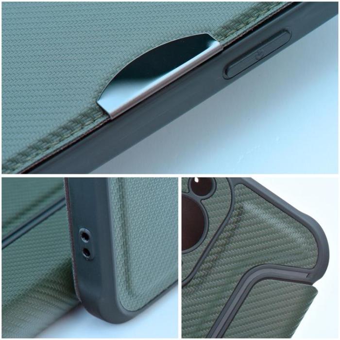 OEM - Xiaomi Redmi Note 13 Pro 4G Plånboksfodral Razor - Grön